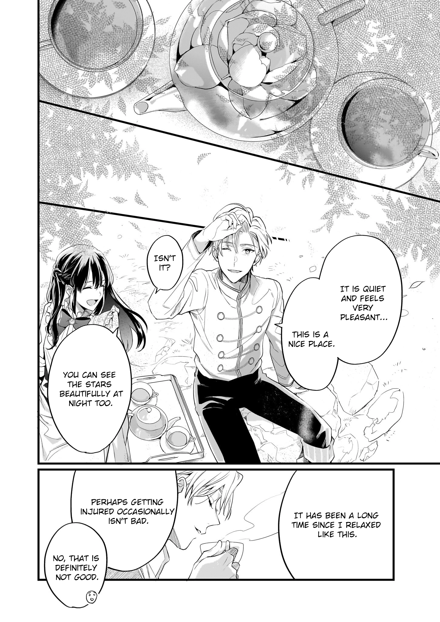 The Exiled Former Lady Loved by a Prince She Found in the Forest, Awakening as a Saint. Chapter 4 Page 8